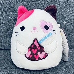Squishmallow Pyper the Cat Hershey Kisses Valentine’s Day NWT 5”